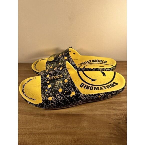 CROCS SMILEY WORLD slides - M12 - Jibbitz/ Smiley Faces main image 6